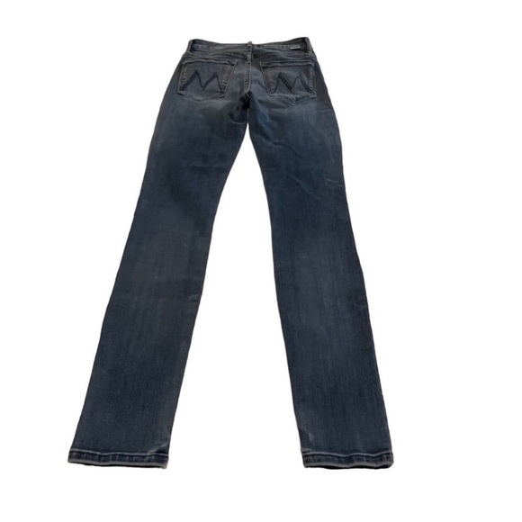 Mother High Rise Stretch Denim Jeans 24 ankle - Picture 7 of 16